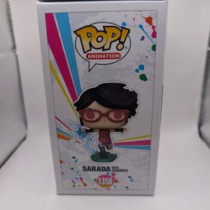 Animation Funko Pop - Sarada with Sharingan (Glow) - Boruto -No. 1358 FRENLY BRICKS - Open 7 Days