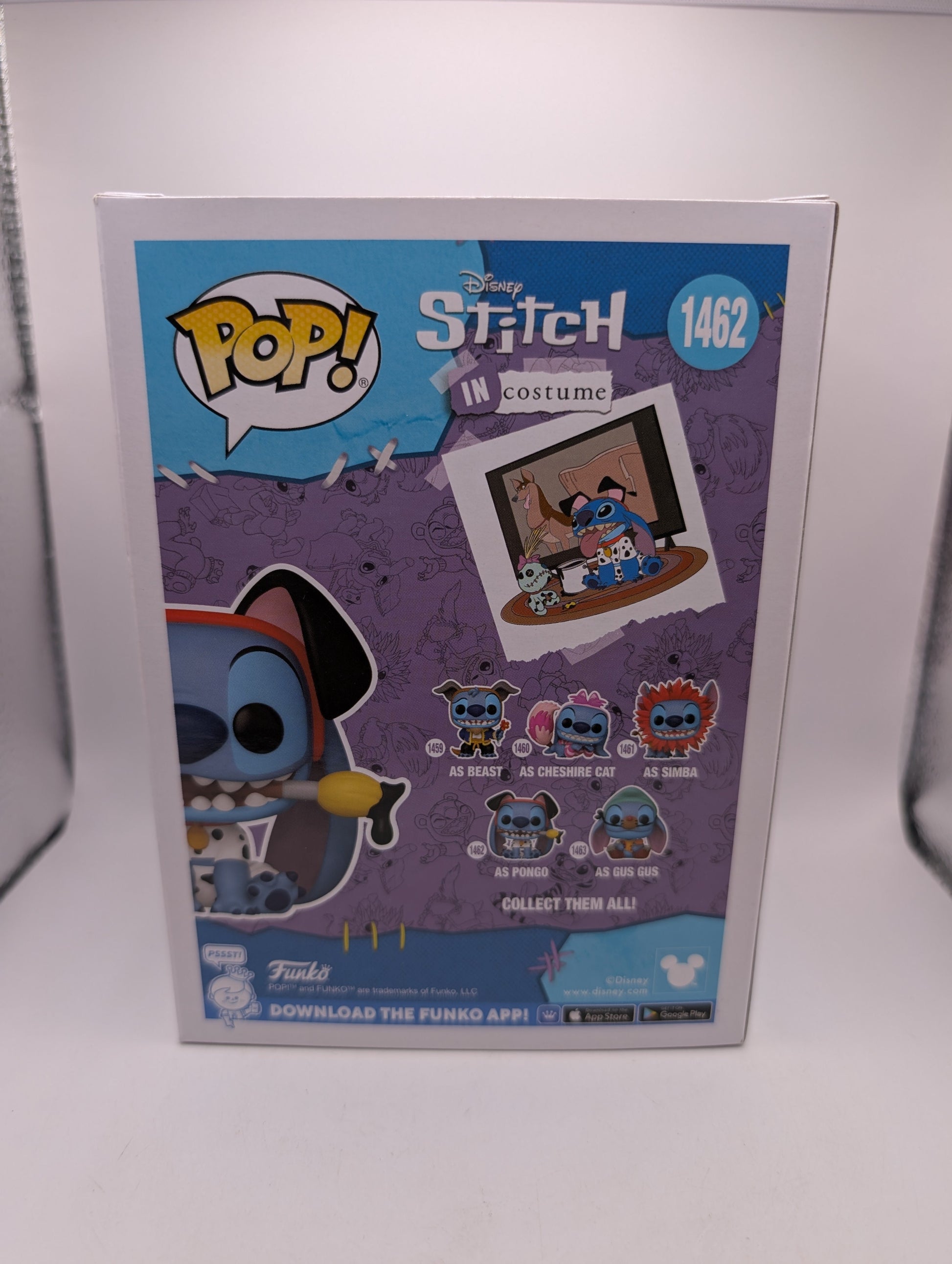 Disney: Stitch in Costume - Stitch as Pongo Pop! Vinyl Figure #1462 FRENLY BRICKS - Open 7 Days