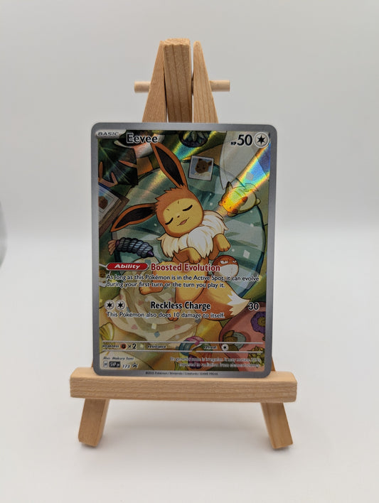Eevee SVP173 Card 'B' Black Star Promo Prismatic Evolutions ETB FRENLY BRICKS - Open 7 Days