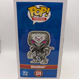 Funko Pop! DC Superman Brainiac #574 NYCC 2025 Shared Sticker