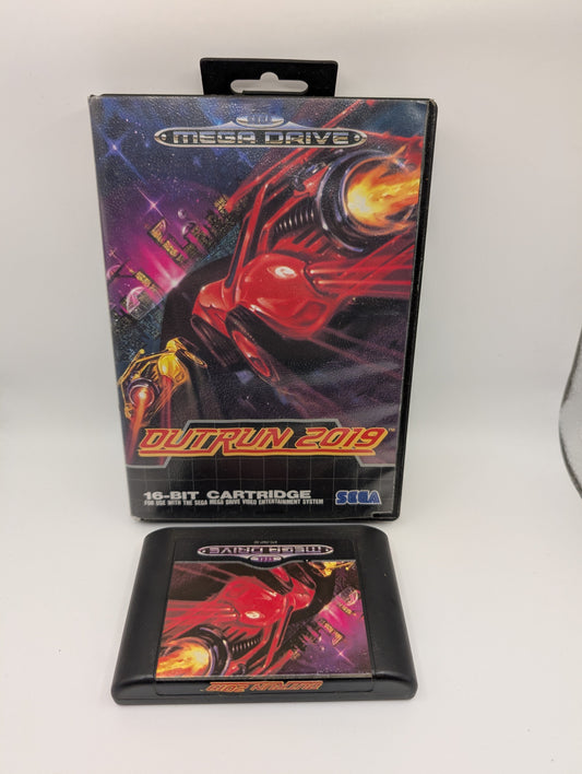 outrun 2019 - Sega Mega Drive CART AND COVER ART FRENLY BRICKS - Open 7 Days