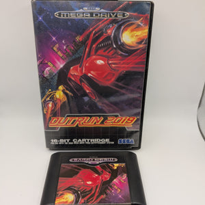 outrun 2019 - Sega Mega Drive CART AND COVER ART FRENLY BRICKS - Open 7 Days