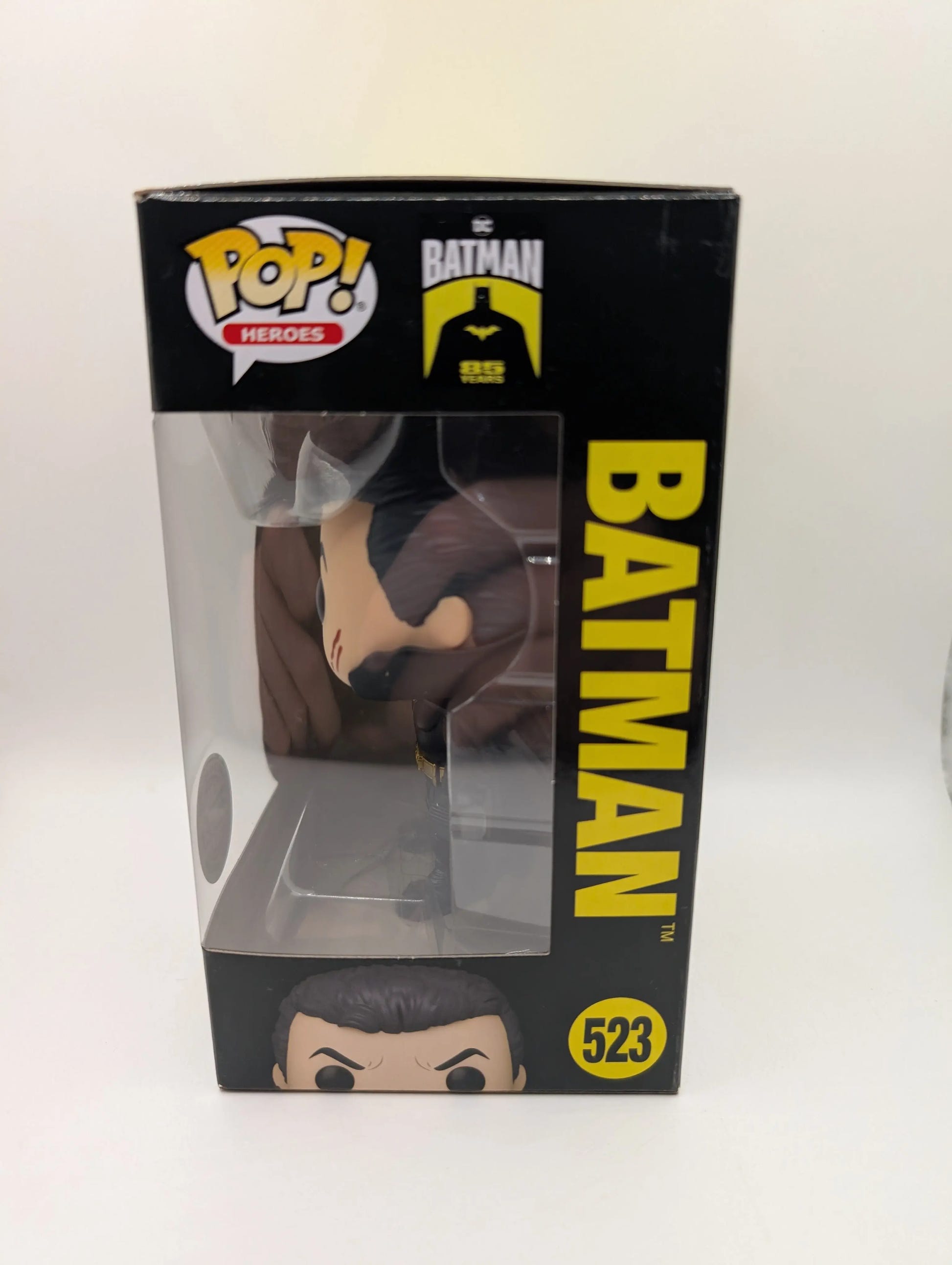 Batman - Batman (Unmasked) 85th Anniversary Pop! Vinyl Figure (RS) #523 FRENLY BRICKS - Open 7 Days image 6