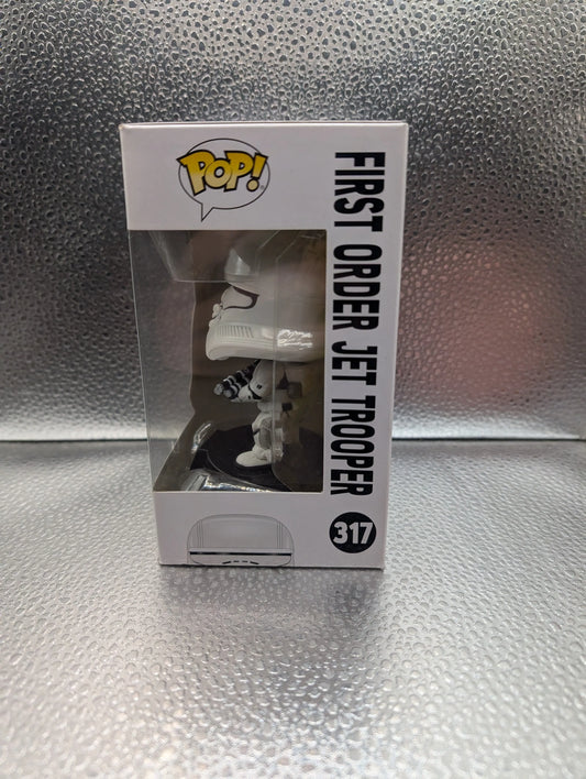 FUNKO Pop Vinyl First Order Jet Trooper Star Wars #317 FRENLY BRICKS - Open 7 Days