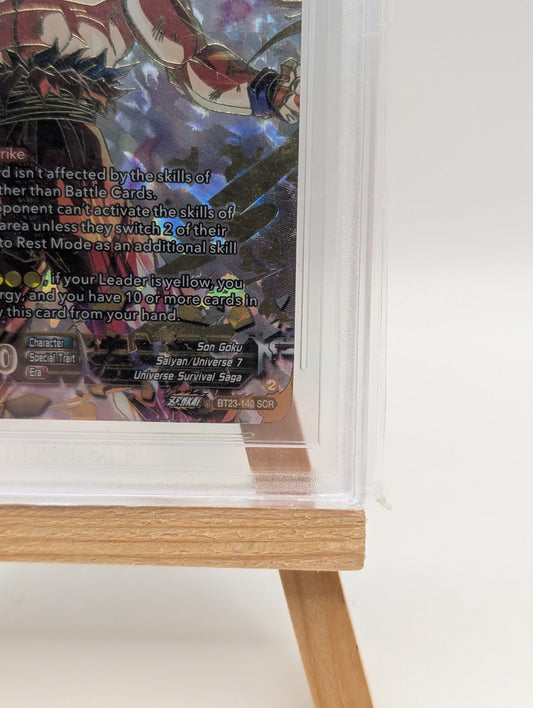 2023 Perfect Combination #BT23140 Ultra Instinct Son Goku State of The Gods BGS 9.5 FRENLY BRICKS - Open 7 Days