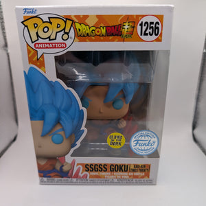 Funko Pop Animation! Dragon Ball Super #1256 SSGSS Goku Kaio-Ken FRENLY BRICKS - Open 7 Days