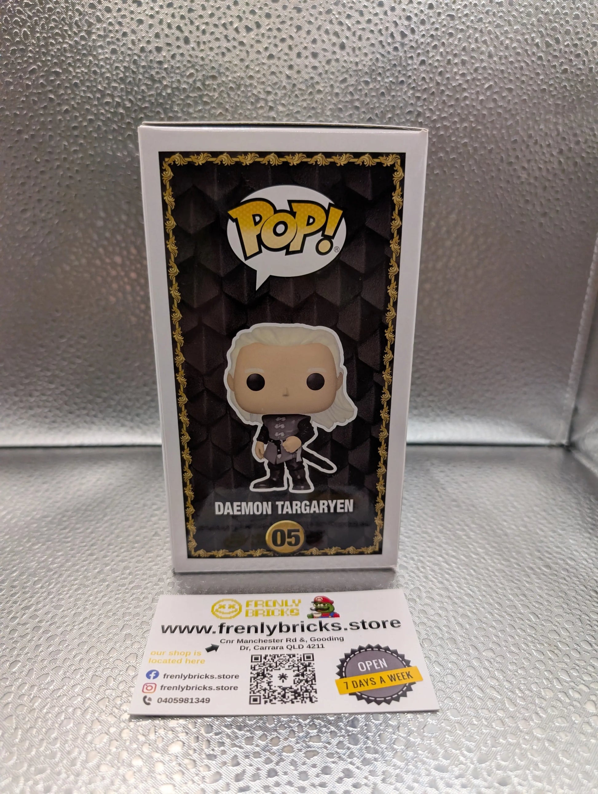 Funko Pop! Vinyl: Game of Thrones Daemon Targaryen #05 FRENLY BRICKS - Open 7 Days
