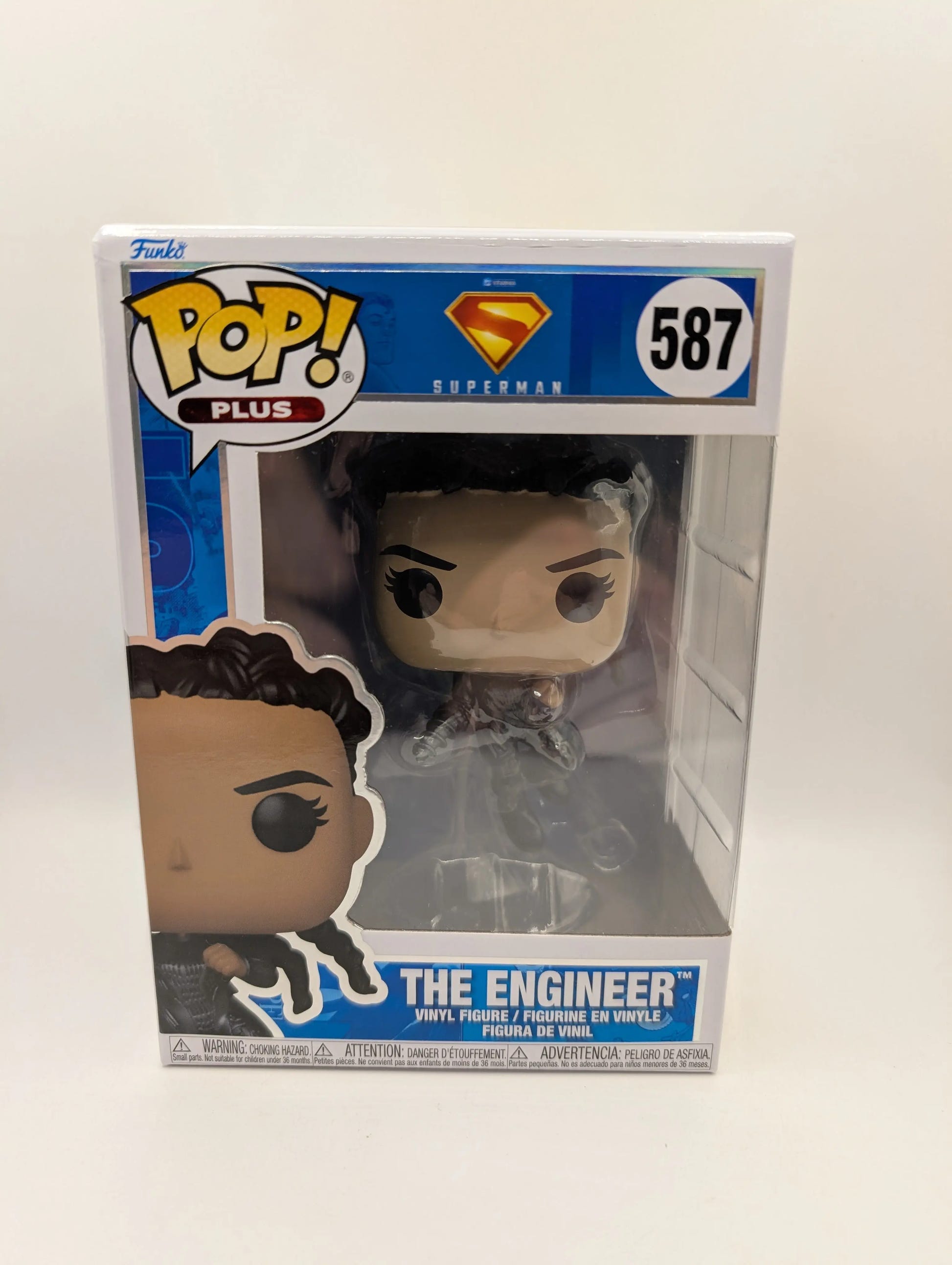 Superman (2025) - The Engineer Pop! Plus Vinyl Figure #587 FRENLY BRICKS - Open 7 Days image 1