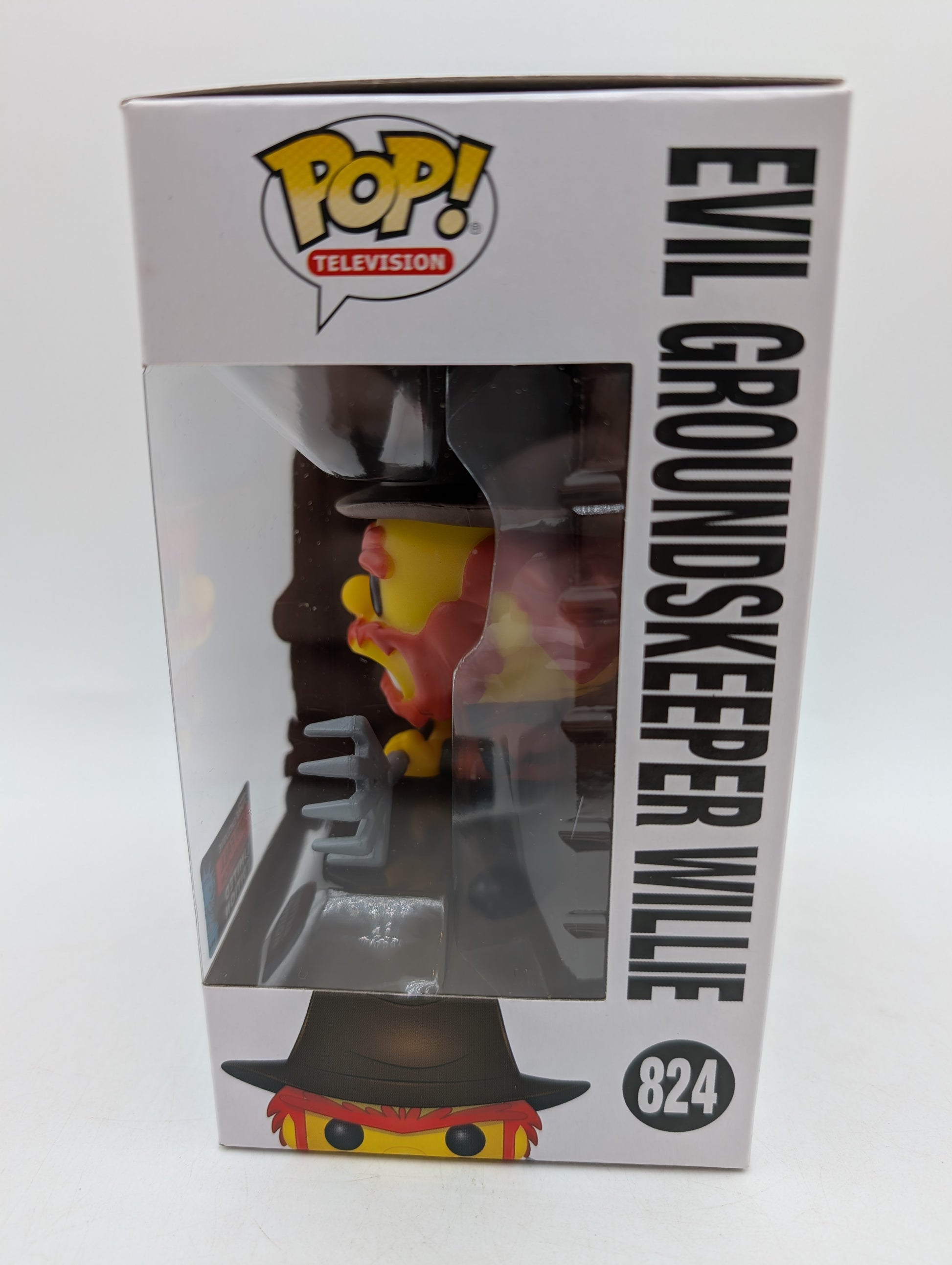 Funko POP! The Simpsons Treehouse of Horror Evil Groundskeeper Willie #824 2029 Fall Con image 3