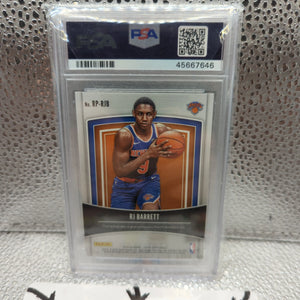 2019 Panini Prizm RJ BARRETT ROOKIE PENMANSHIP #RPRJB PSA 10 FRENLY BRICKS - Open 7 Days