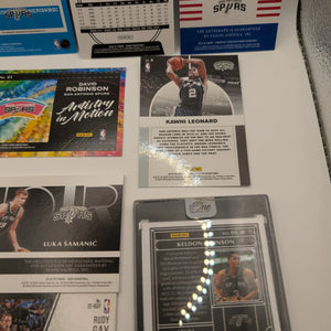 San Antonio Spurs NBA Basketball Card Lot, Rookies, Patch, Auto, George Gervin FRENLY BRICKS - Open 7 Days