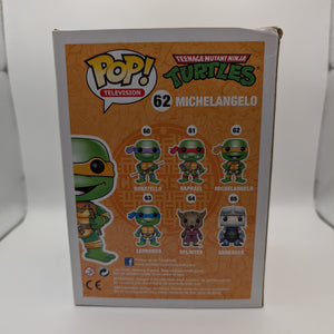Michelangelo 62 Pop - Teenage Mutant Ninja Turtles Funko Pop! Vinyl 2015 Vaulted FRENLY BRICKS - Open 7 Days