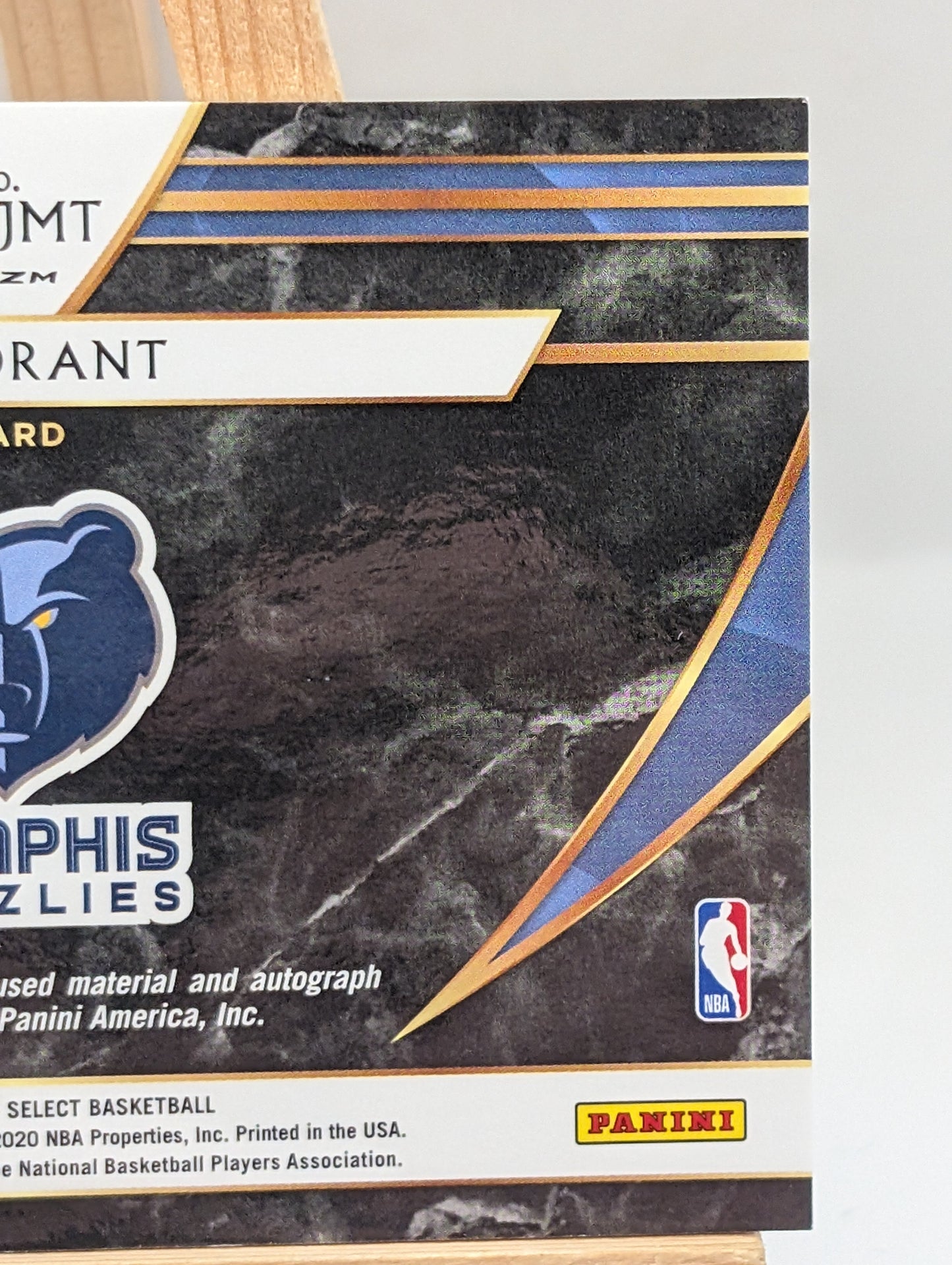 Ja Morant 2019-20 Panini Select Purple Rookie Jersey Auto Card #RJA-JMT /99 FRENLY BRICKS - Open 7 Days