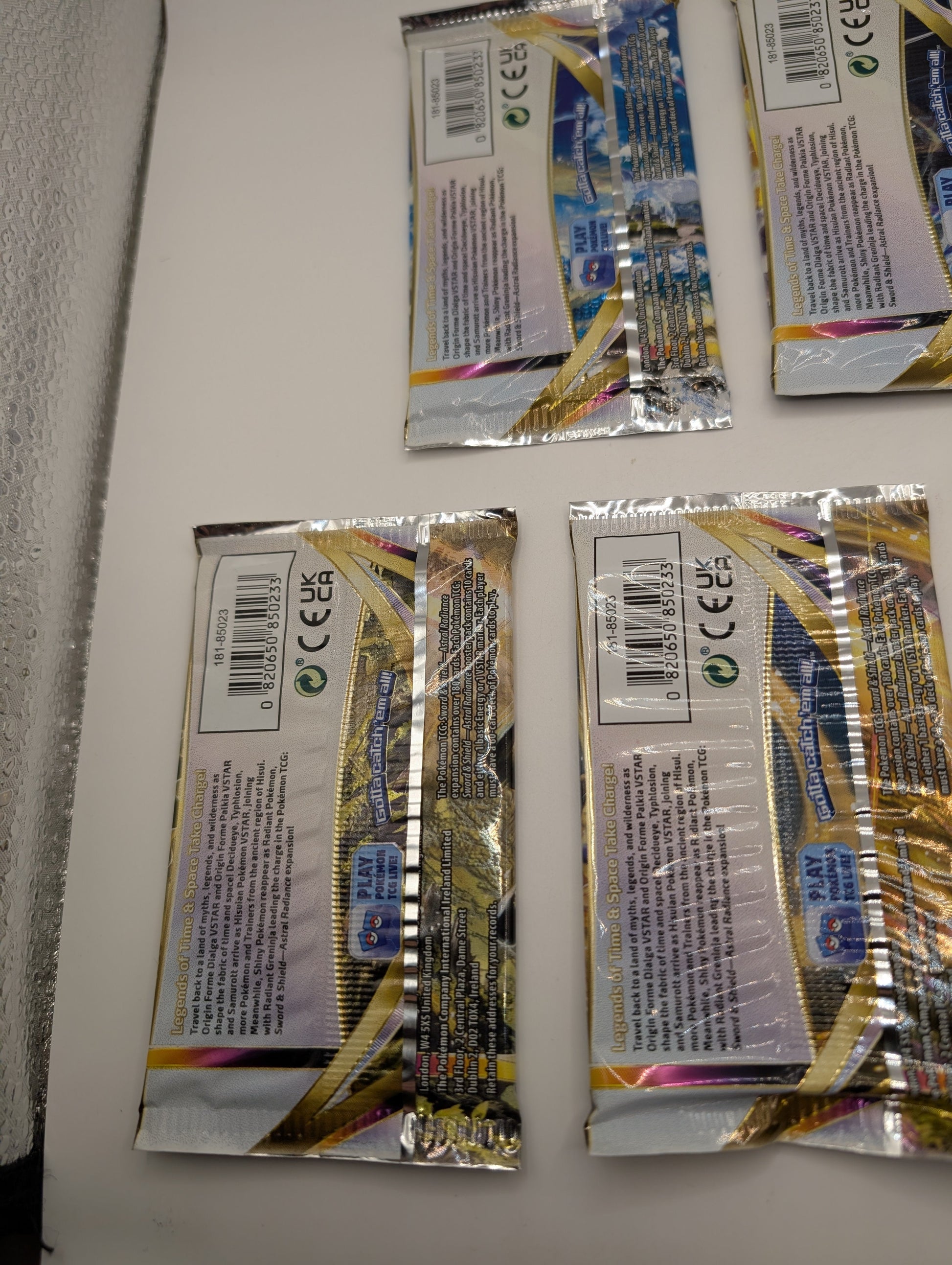 Pokemon Astral Radiance Booster Pack x 5 [Full Art Set] New/Sealed FRENLY BRICKS - Open 7 Days