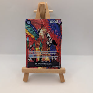 One Piece TCG OP13-091 St. Marcus Mars Alternative Art English Full Art FRENLY BRICKS - Open 7 Days