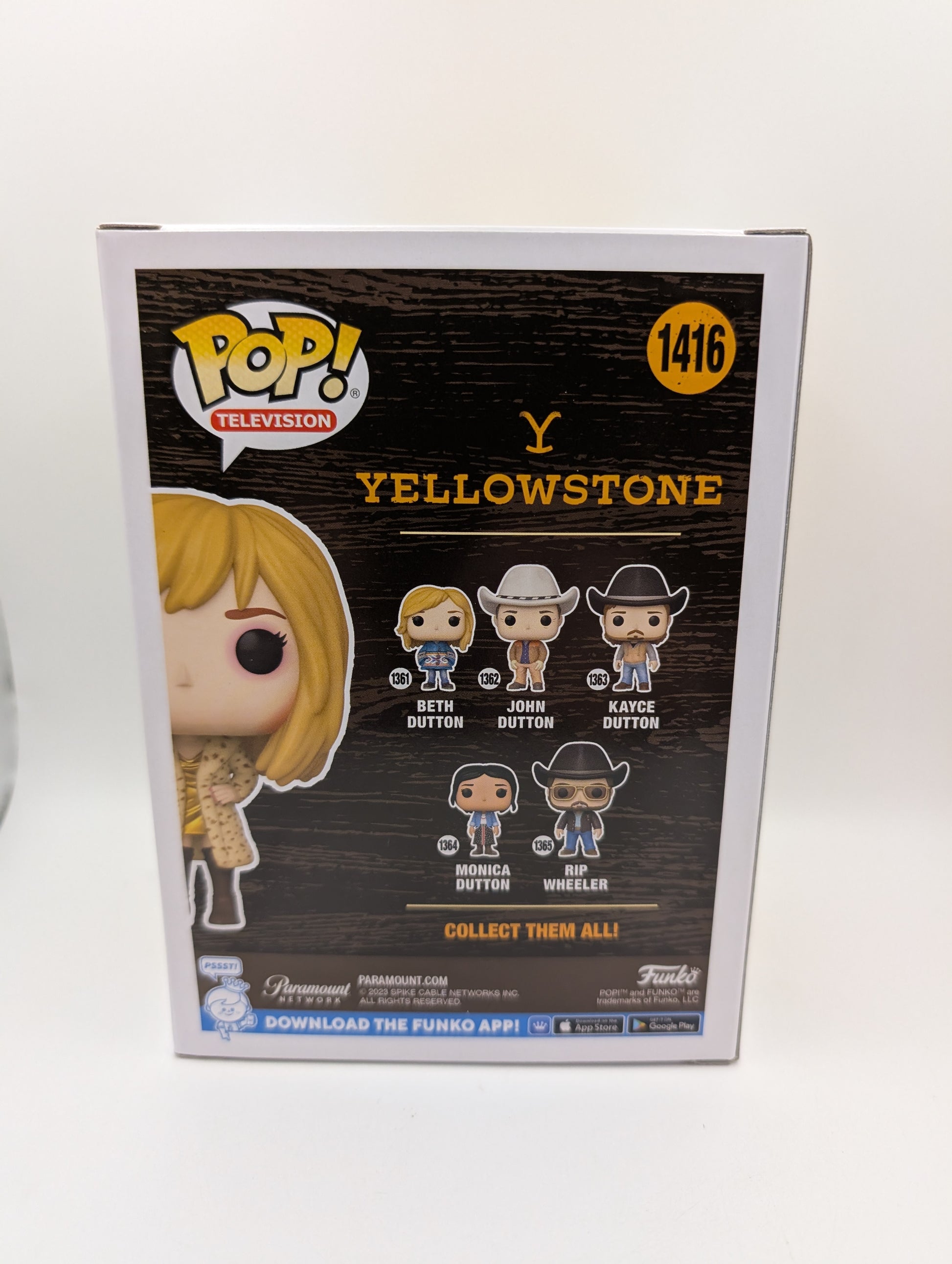 Funko Pop Yellowstone Beth Dutton Metallic #1416 Television