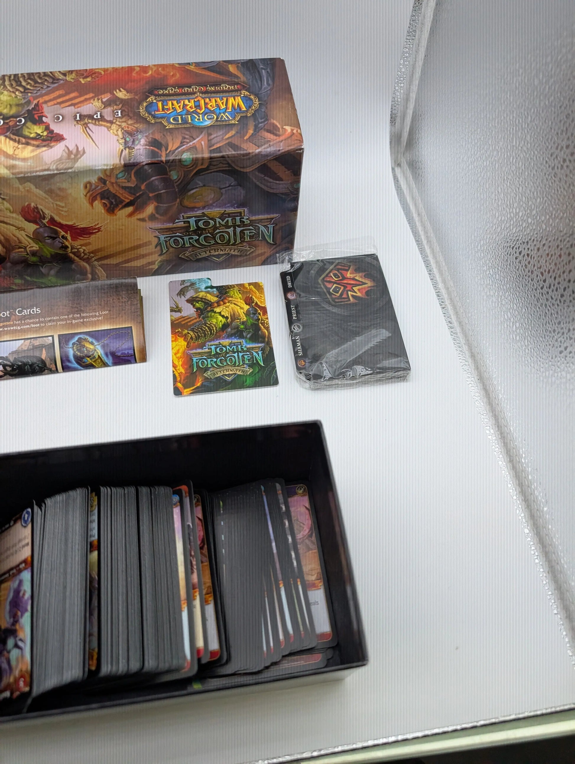 Tomb Of The Forgotten Collectors Edition World Of Warcraft TCG - Incomplete FRENLY BRICKS - Open 7 Days