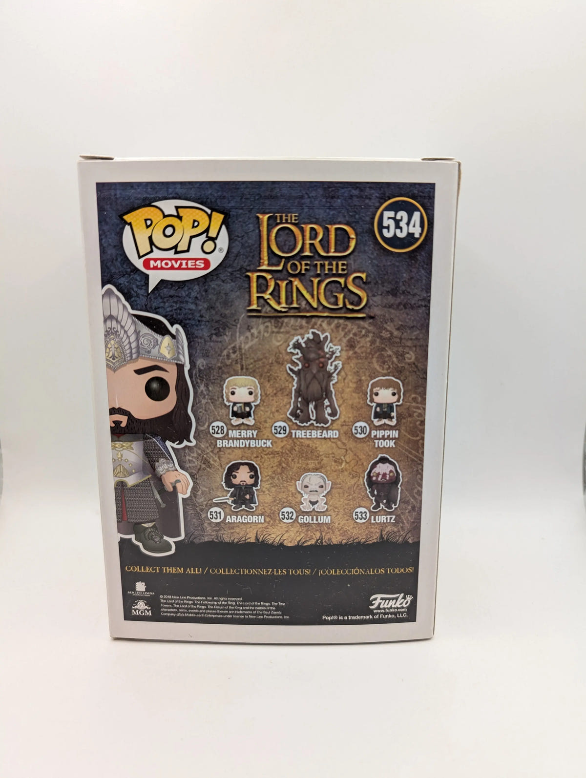 King Aragorn - Lord of the Rings POP! Vinyl - No. 534 Funko FRENLY BRICKS - Open 7 Days image 3