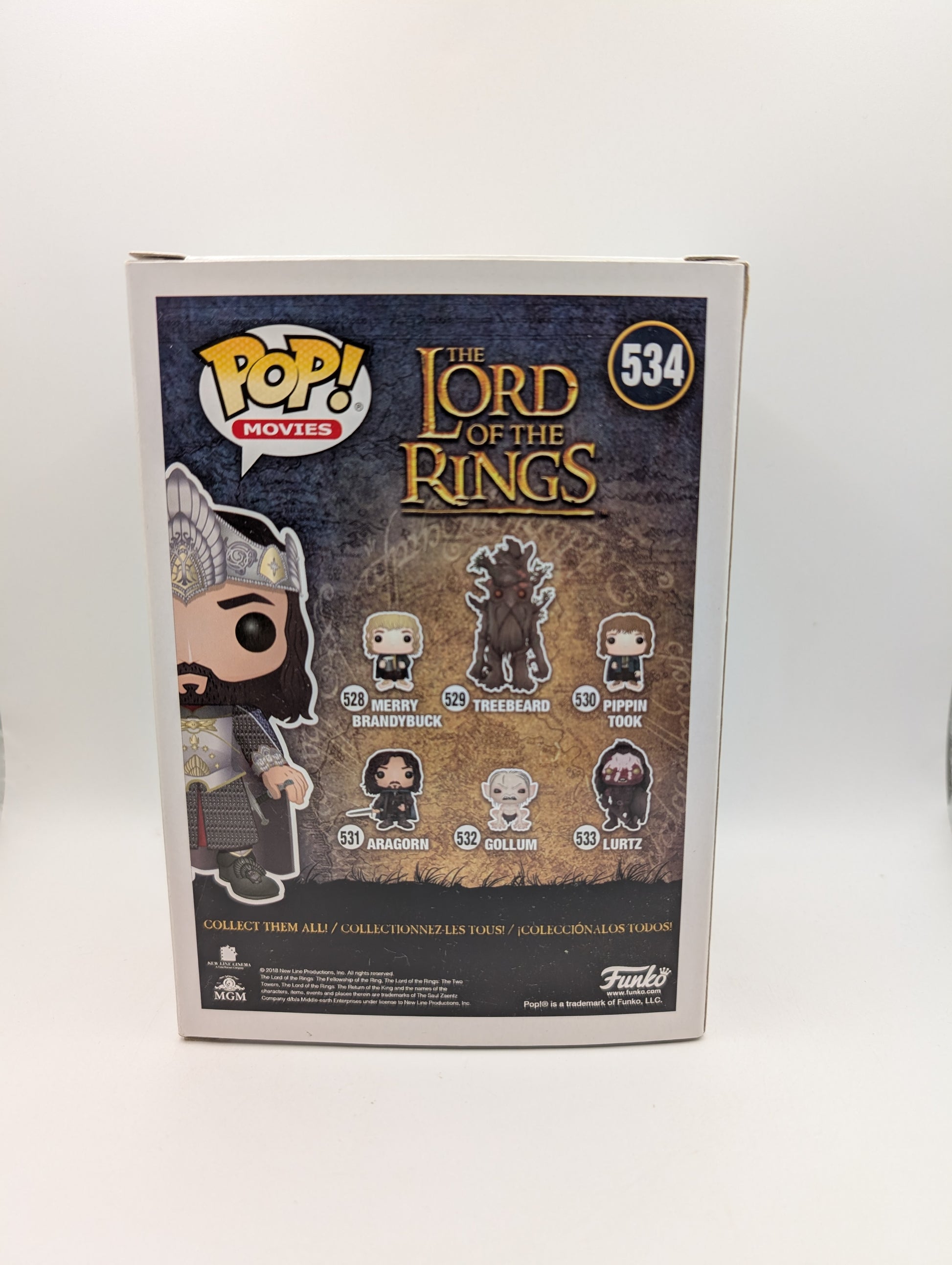 King Aragorn - Lord of the Rings POP! Vinyl - No. 534 Funko