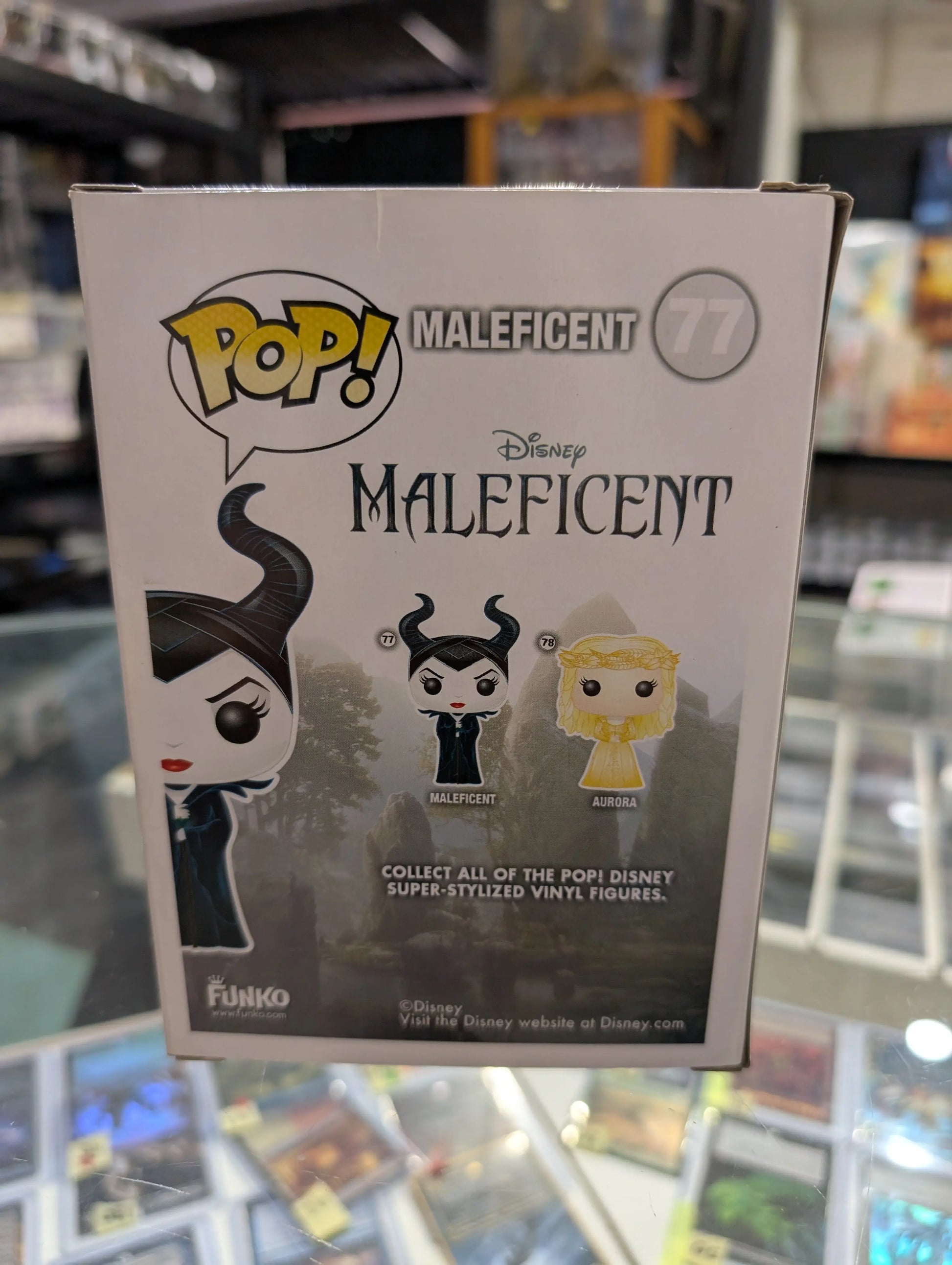 Disney - Maleficent Pop! Vinyl Figure #77 NEW Funko Vaulted FRENLY BRICKS - Open 7 Days