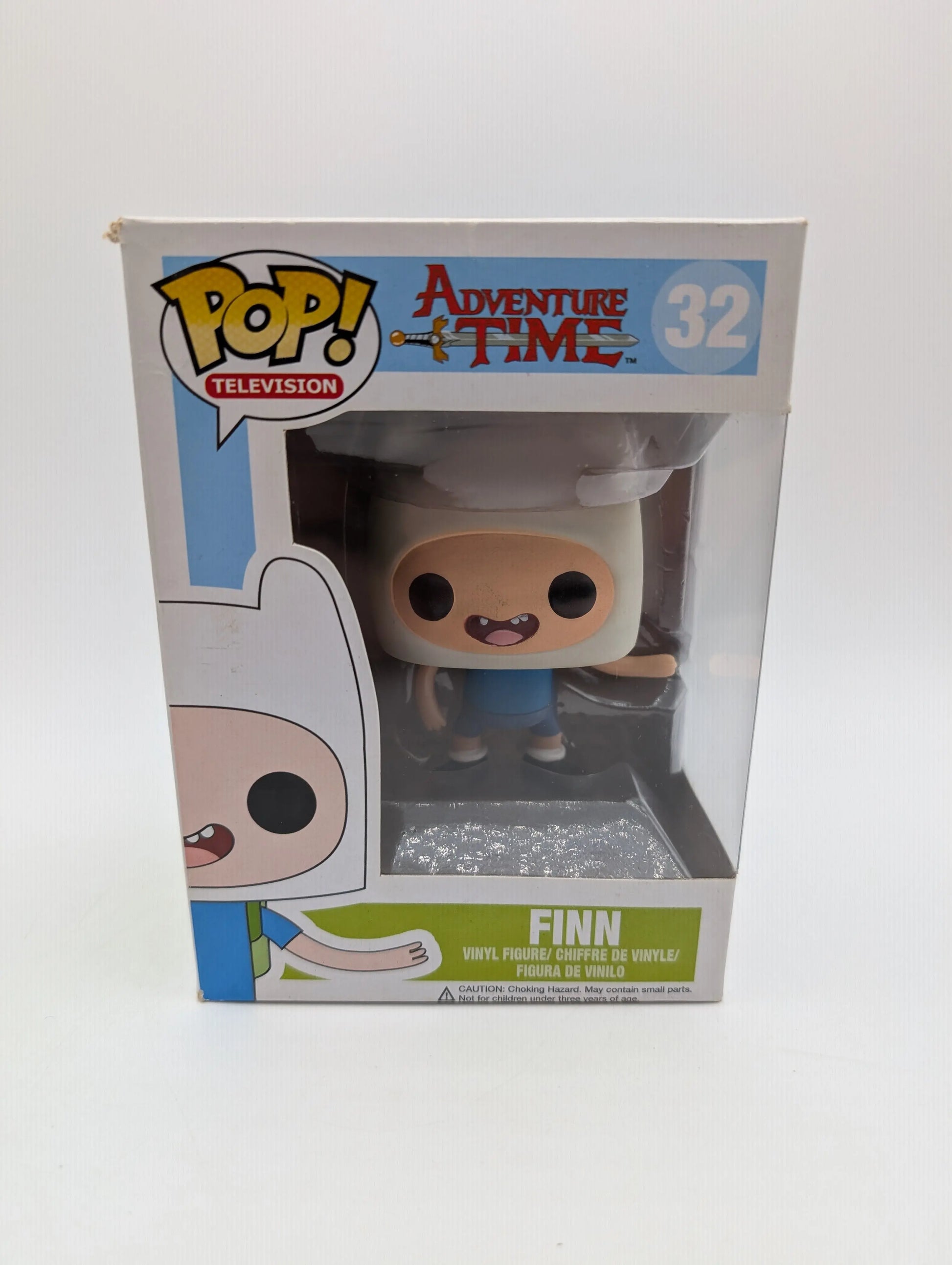 Funko Pop! TV Adventure Time - Finn Vinyl Action Figure #32 FRENLY BRICKS - Open 7 Days