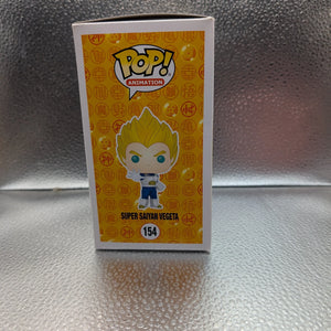 FUNKO Pop Vinyl Super Saiyan Vegeta #154 FRENLY BRICKS - Open 7 Days