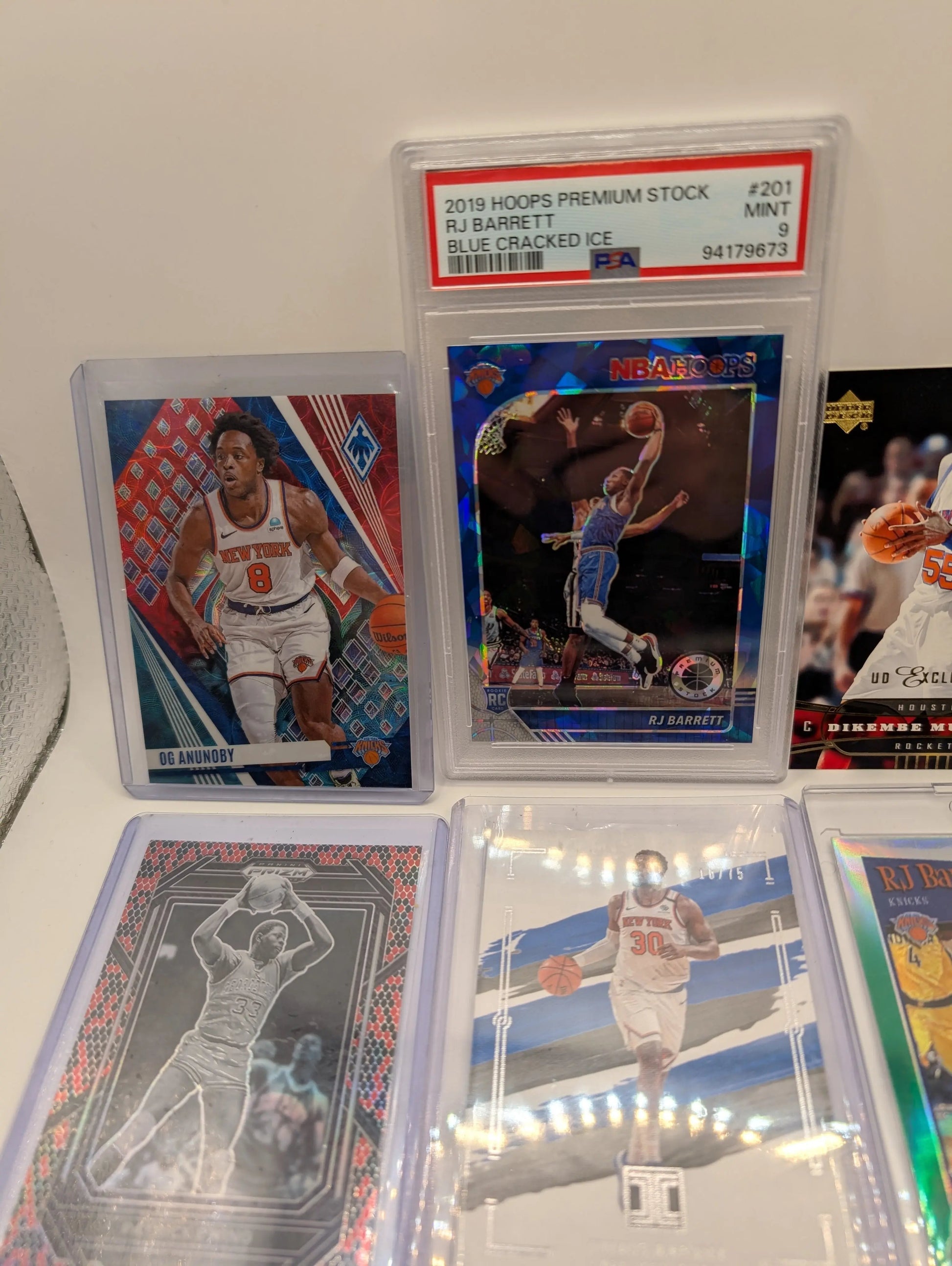 New York Knicks NBA Basketball Card Lot, Rookies, Patch, Auto, Graded, RJ Barret FRENLY BRICKS - Open 7 Days