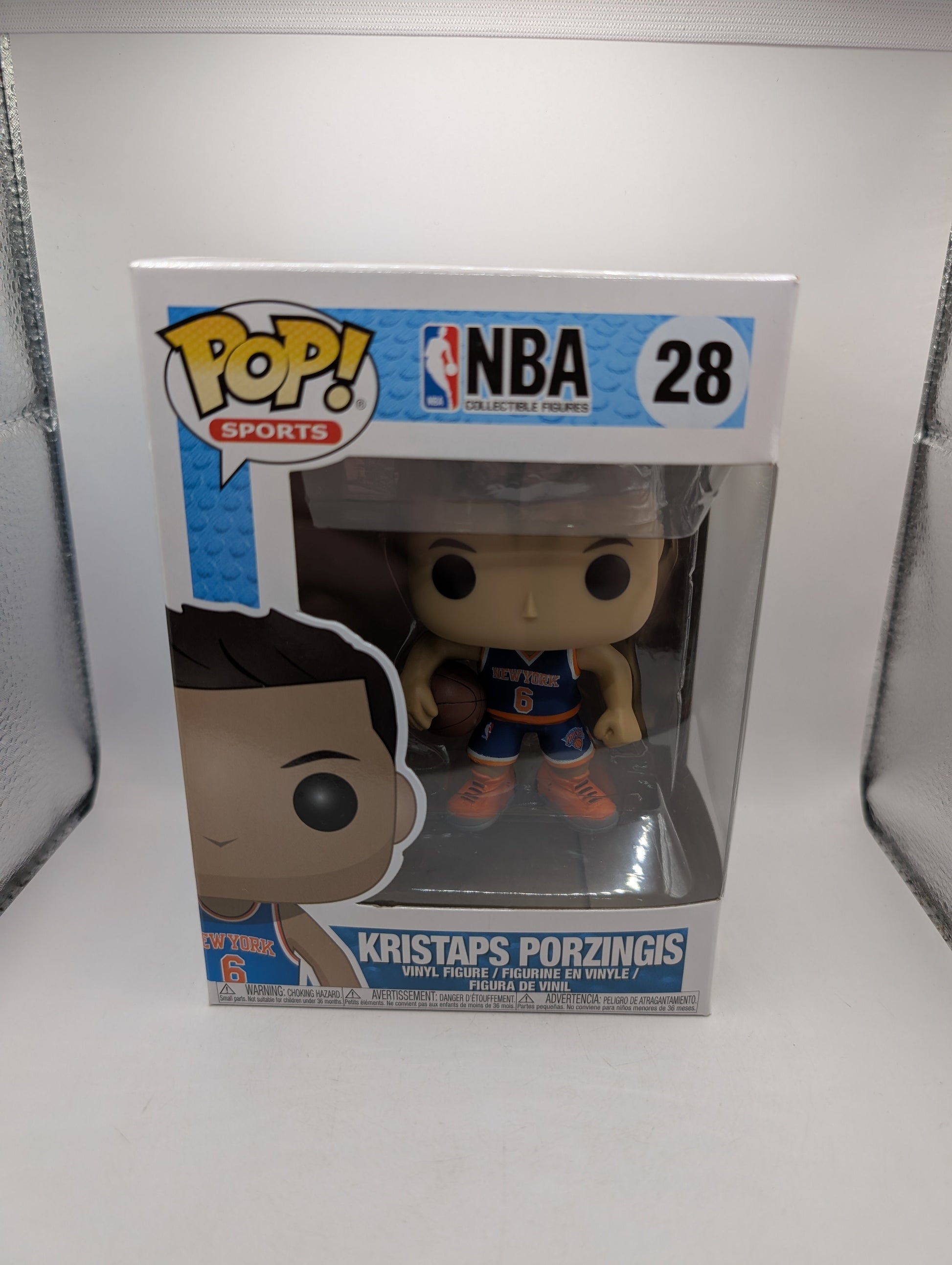 KRISTAPS PORZINGIS Pop Vinyl 28 FUNKO NBA NEW YORK KNICKS FRENLY BRICKS - Open 7 Days