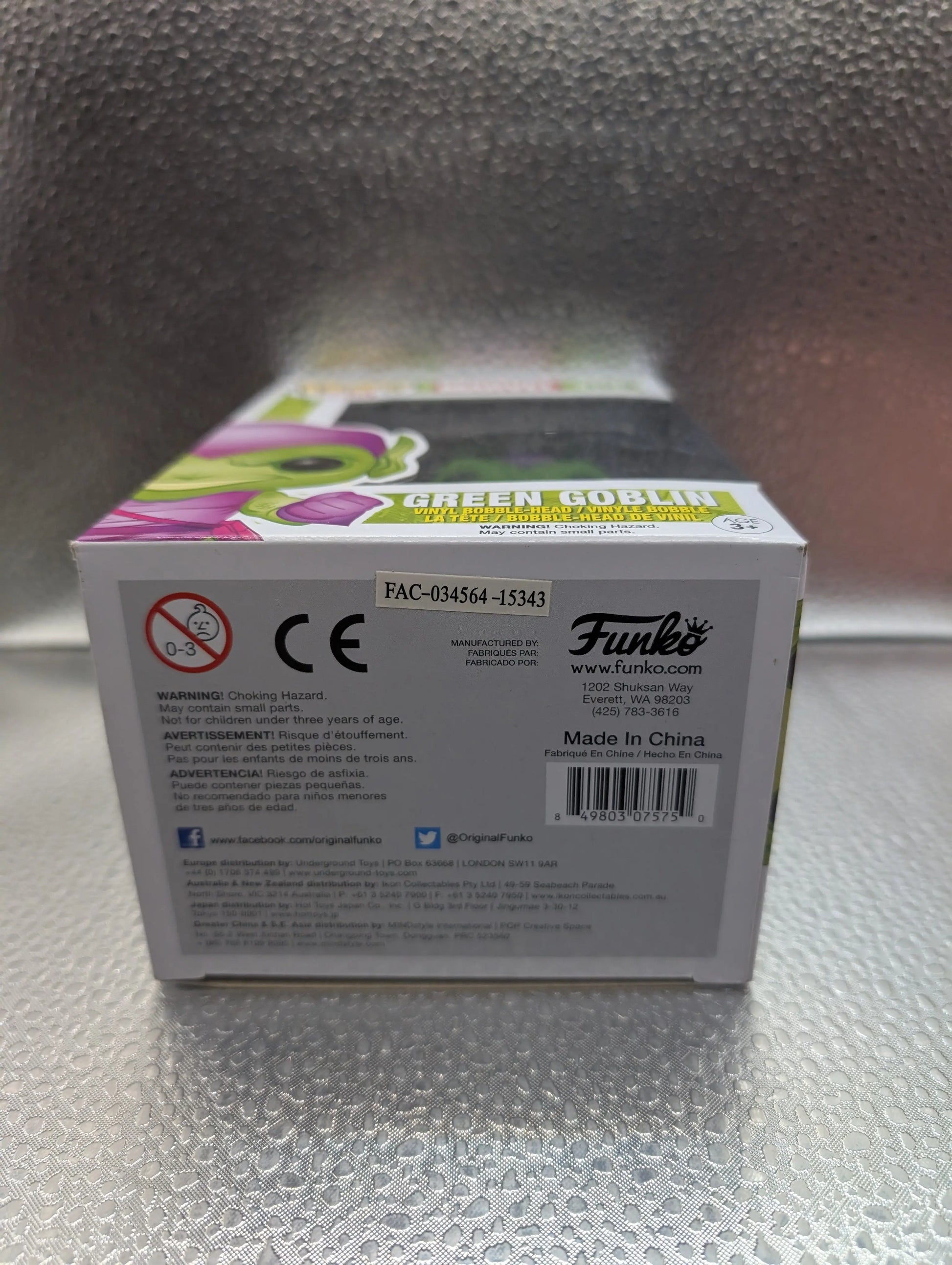 FUNKO Pop Vinyl Green Goblin #109 FRENLY BRICKS - Open 7 Days