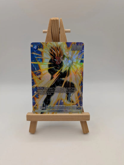 Son Gohan Adolescence FB03-039 SR☆ Alt Art - DragonBall Fusion World M/NM FRENLY BRICKS - Open 7 Days