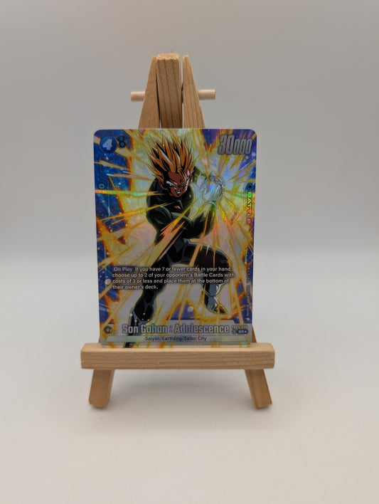 Son Gohan Adolescence FB03-039 SR☆ Alt Art - DragonBall Fusion World M/NM FRENLY BRICKS - Open 7 Days