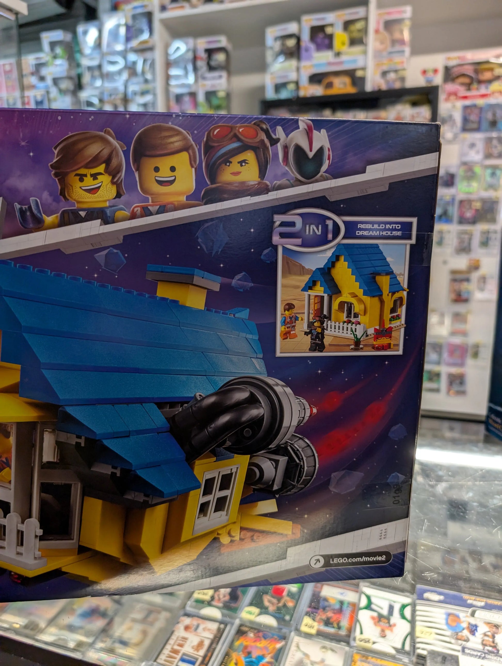 Lego Movie 2 Set 70831 EMMET'S DREAM HOUSE / RESCUE ROCKET! Wyldstyle Kitty NEW FRENLY BRICKS - Open 7 Days