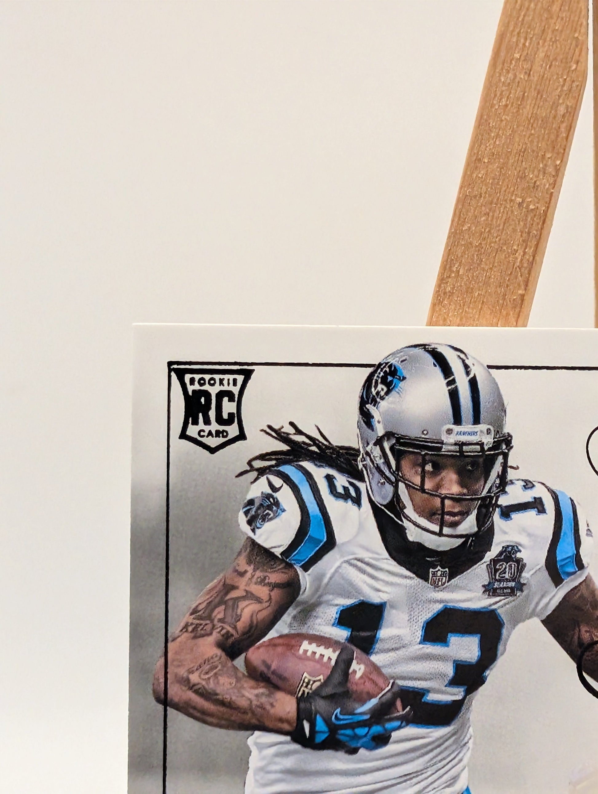 2014 National Treasures Kelvin Benjamin Rookie Patch Auto 5/5 Gloves NFL FRENLY BRICKS - Open 7 Days