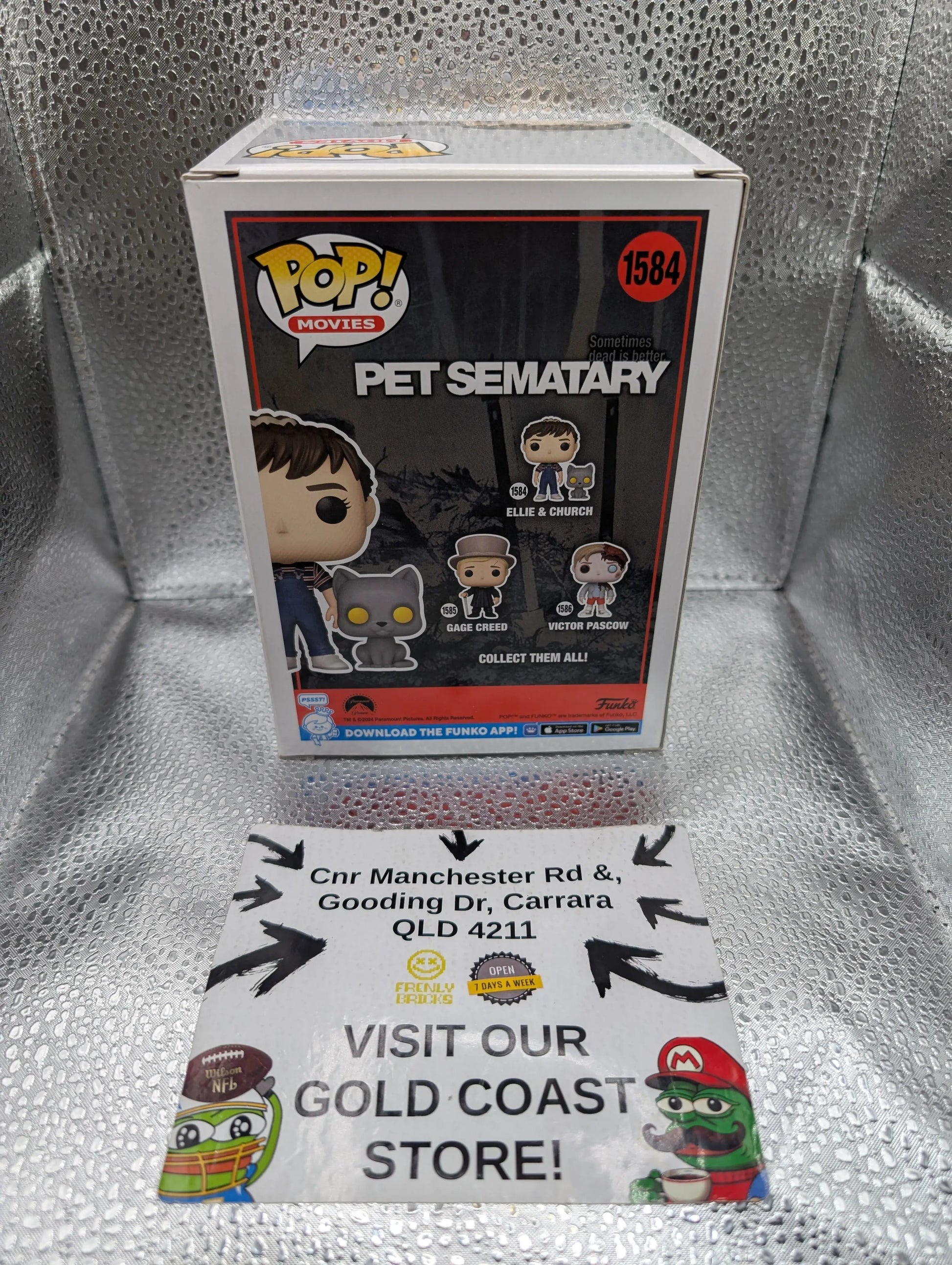 Funko Pop! & Buddy: Pet Sematary - Ellie Creed & Church - Pet Sematary 1584 FRENLY BRICKS - Open 7 Days