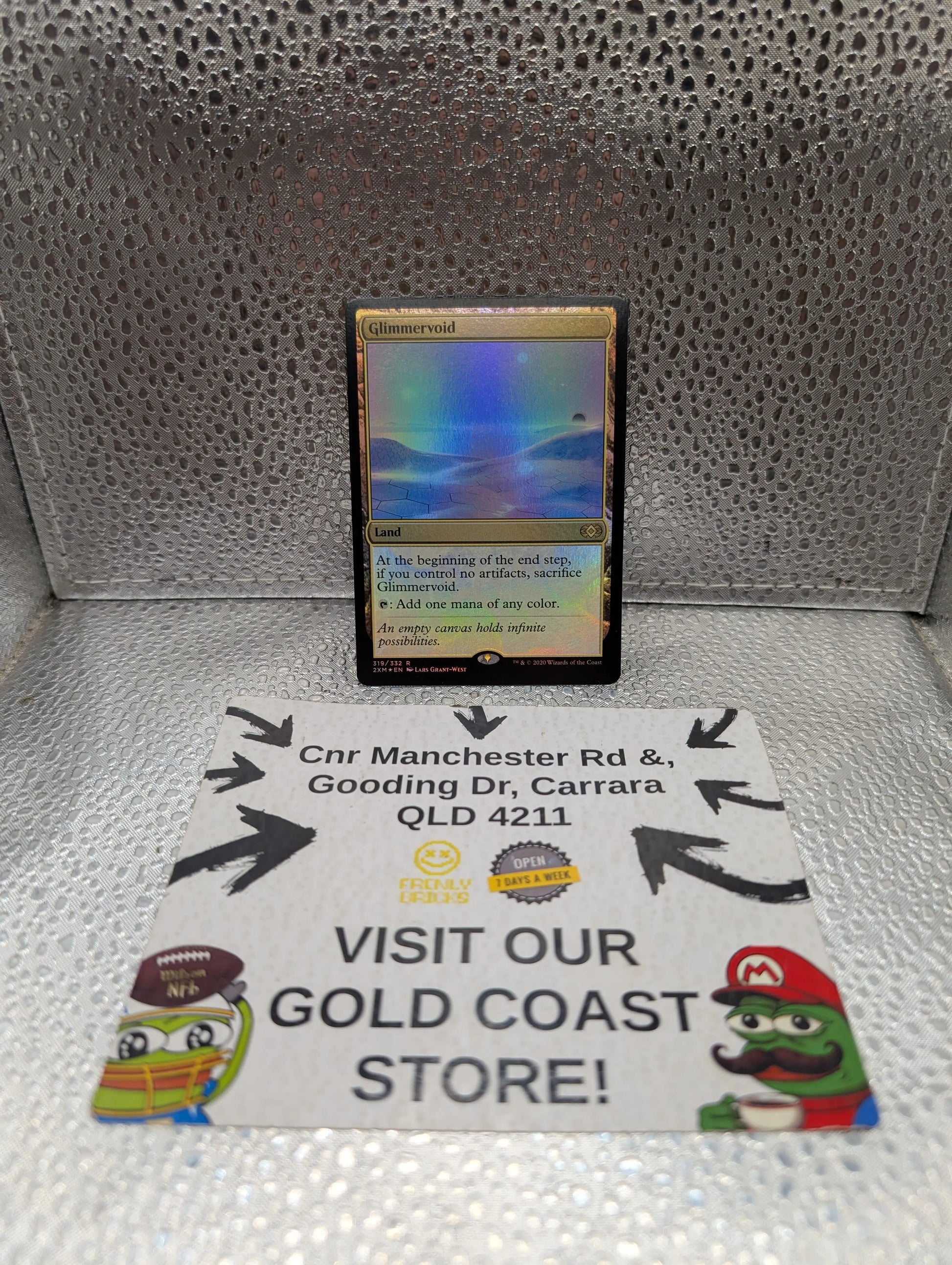 Glimmervoid MTG Double Masters N/M #319 FOIL FRENLY BRICKS - Open 7 Days