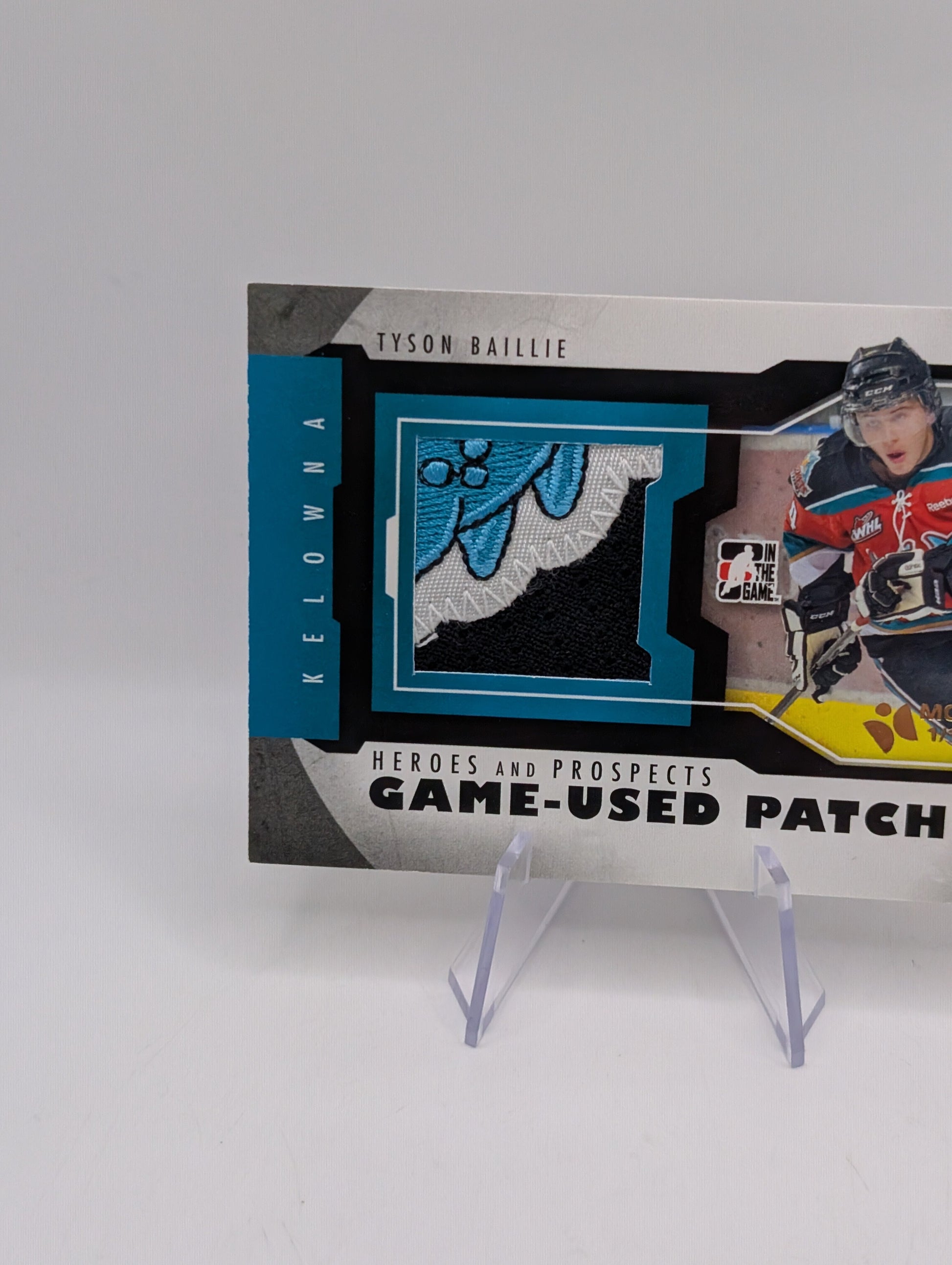 2012 ITG Heroes and Prospects Game-Used 1/1 Tyson Barrie Baillie #M-04 Rookie RC FRENLY BRICKS - Open 7 Days
