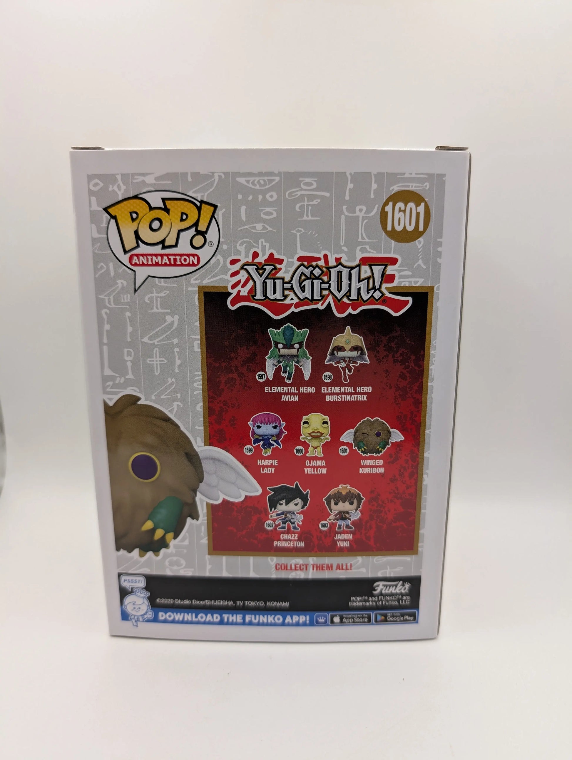 2024 Funko Pop! Animation Yu-Gi-Oh! 1601 Winged Kuriboh Vinyl Figure FRENLY BRICKS - Open 7 Days