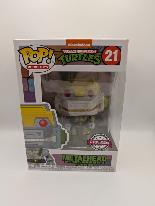 Funko Pop! Vinyl Teenage Mutant Ninja Turtles Metalhead #21 Target Exclusive TMNT FRENLY BRICKS - Open 7 Days