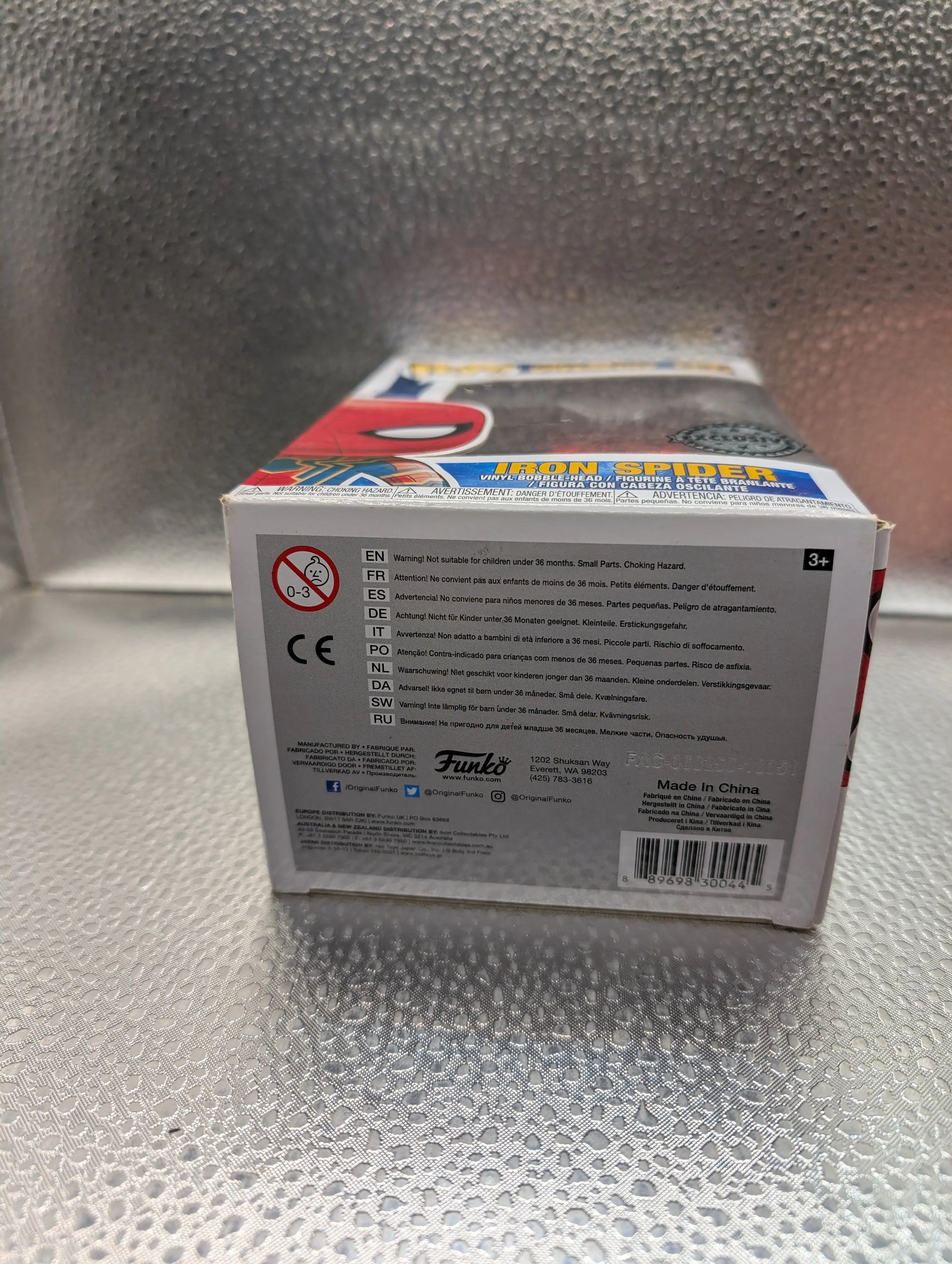 FUNKO Pop Vinyl Iron Spider Marvel #287 FRENLY BRICKS - Open 7 Days