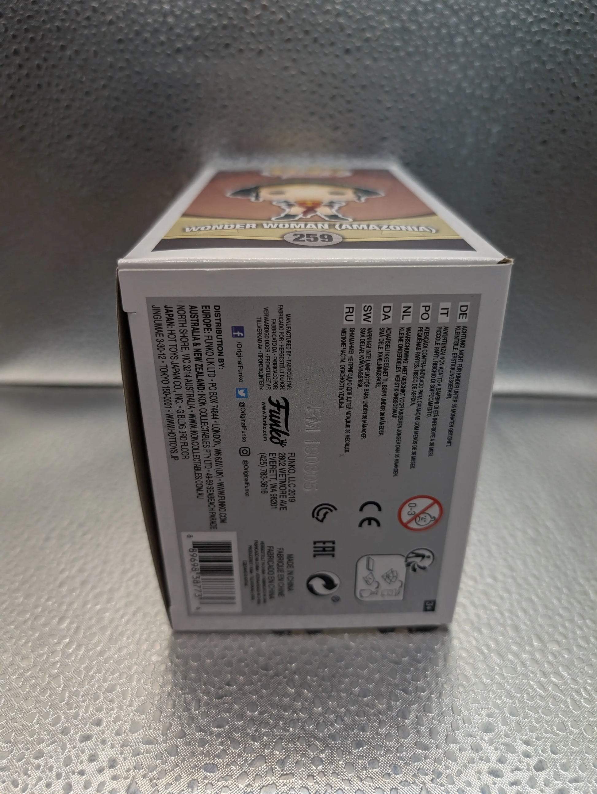 FUNKO POP HEROES FIGURE WONDER WOMAN (AMAZONIA) 259 LIMITED EDITION FRENLY BRICKS - Open 7 Days