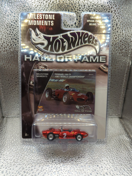 Hot Wheels Hall Of Fame Ferrari 156 F1 FRENLY BRICKS - Open 7 Days