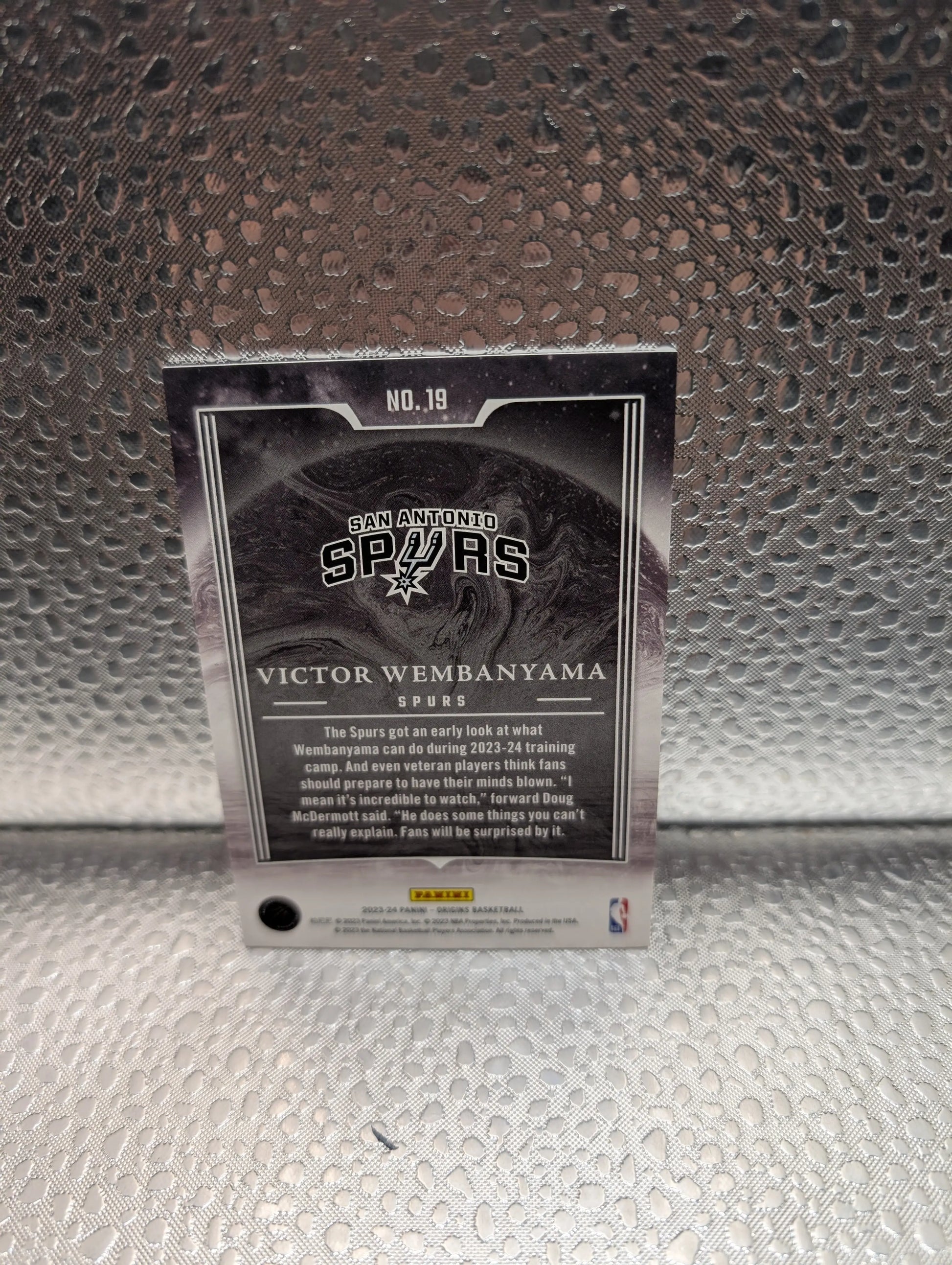 Victor Wembanyama Origins Taking The Leap RC 45/99 Panini FRENLY BRICKS - Open 7 Days