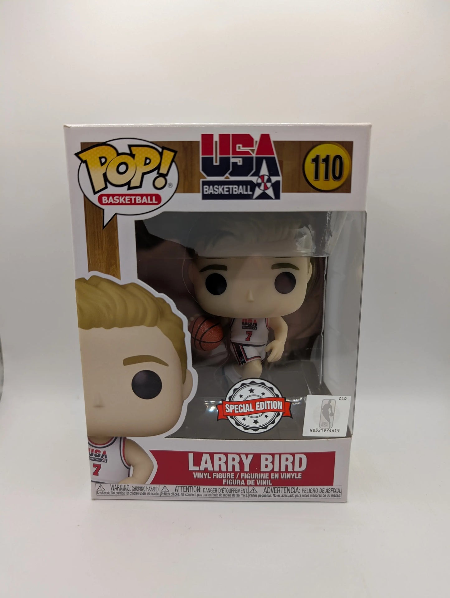 Funko Pop Vinyl Figurine USA Basketball NBA - Larry Bird # 110 FRENLY BRICKS - Open 7 Days