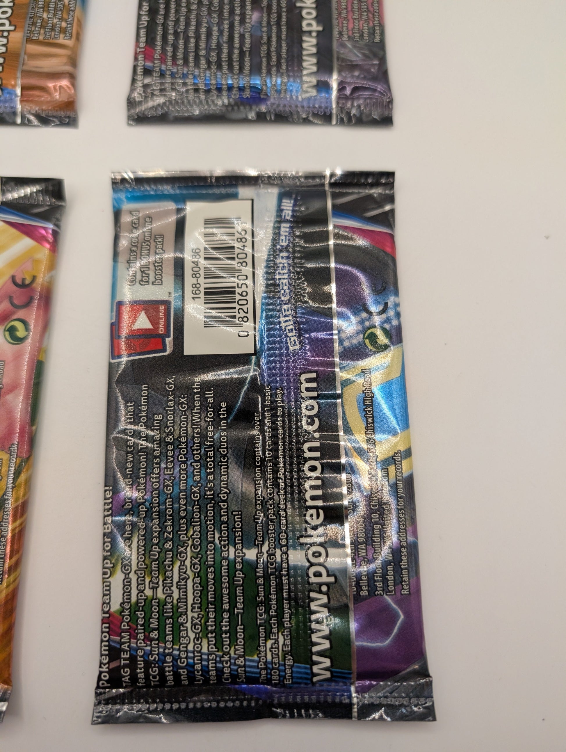 Pokemon TCG Sun & Moon Team Up 4 Booster Packs - Art Set FRENLY BRICKS - Open 7 Days