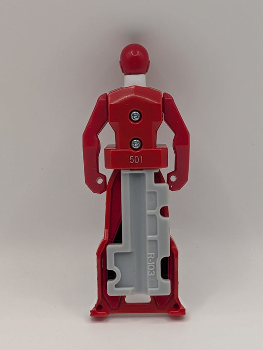 Gokaiger Power Rangers Megaforce 3" Red Carranger Ranger Key DX Figure FRENLY BRICKS - Open 7 Days