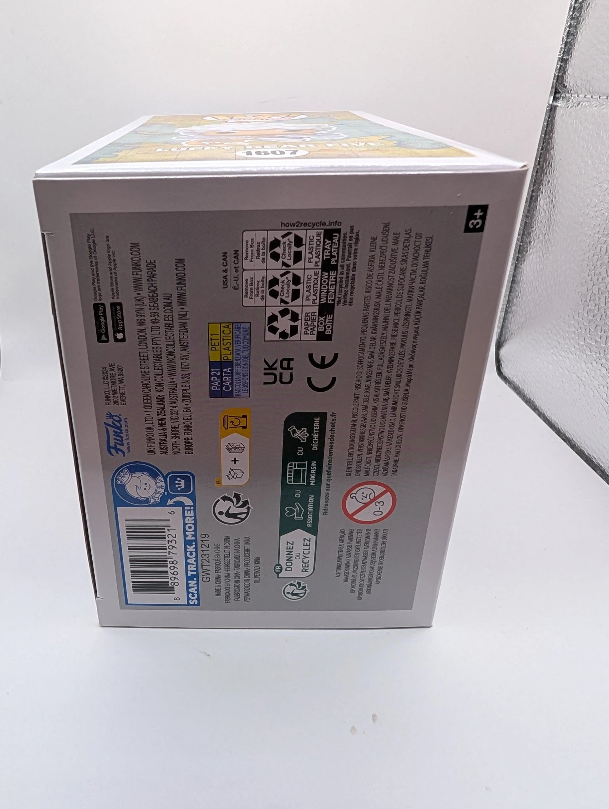 Funko Pop! Vinyl: One Piece - Luffy Gear Five GLOW CHASE #1607 RARE FRENLY BRICKS - Open 7 Days