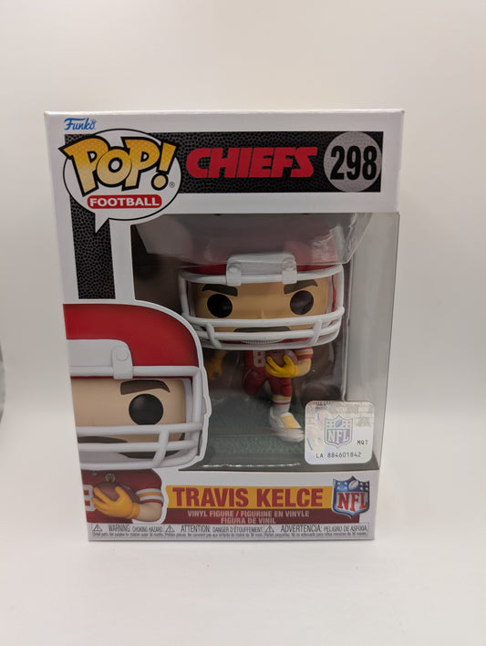 TRAVIS KELCE Funko Pop! NFL Vinyl Figure #298 Kansas City Chiefs