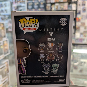 Ikora Pop 236 - Games - Destiny Funko Pop! 2017 Vaulted FRENLY BRICKS - Open 7 Days