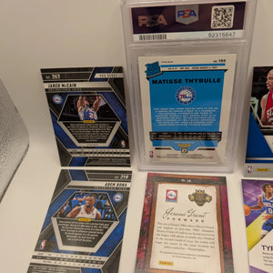 Philadelphia 76ers NBA Basketball Card Lot, Rookies, Patch, Auto, Graded FRENLY BRICKS - Open 7 Days