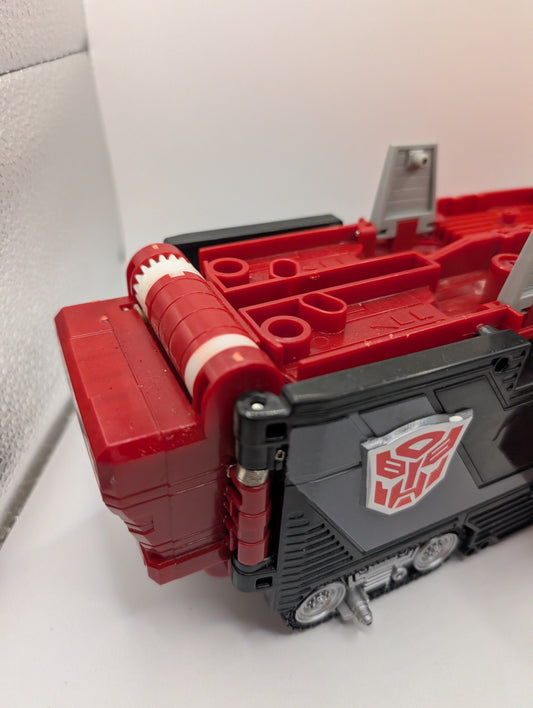 TRANSFORMERS ARMADA SUPER CLASS POWERLINX OPTIMUS PRIME TRAILER ONLY 2003 HASBRO FRENLY BRICKS - Open 7 Days